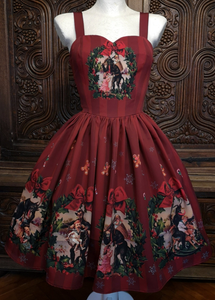 Krampus Dress Red