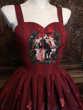 Load image into Gallery viewer, Krampus Dress Red
