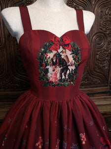 Krampus Dress Red